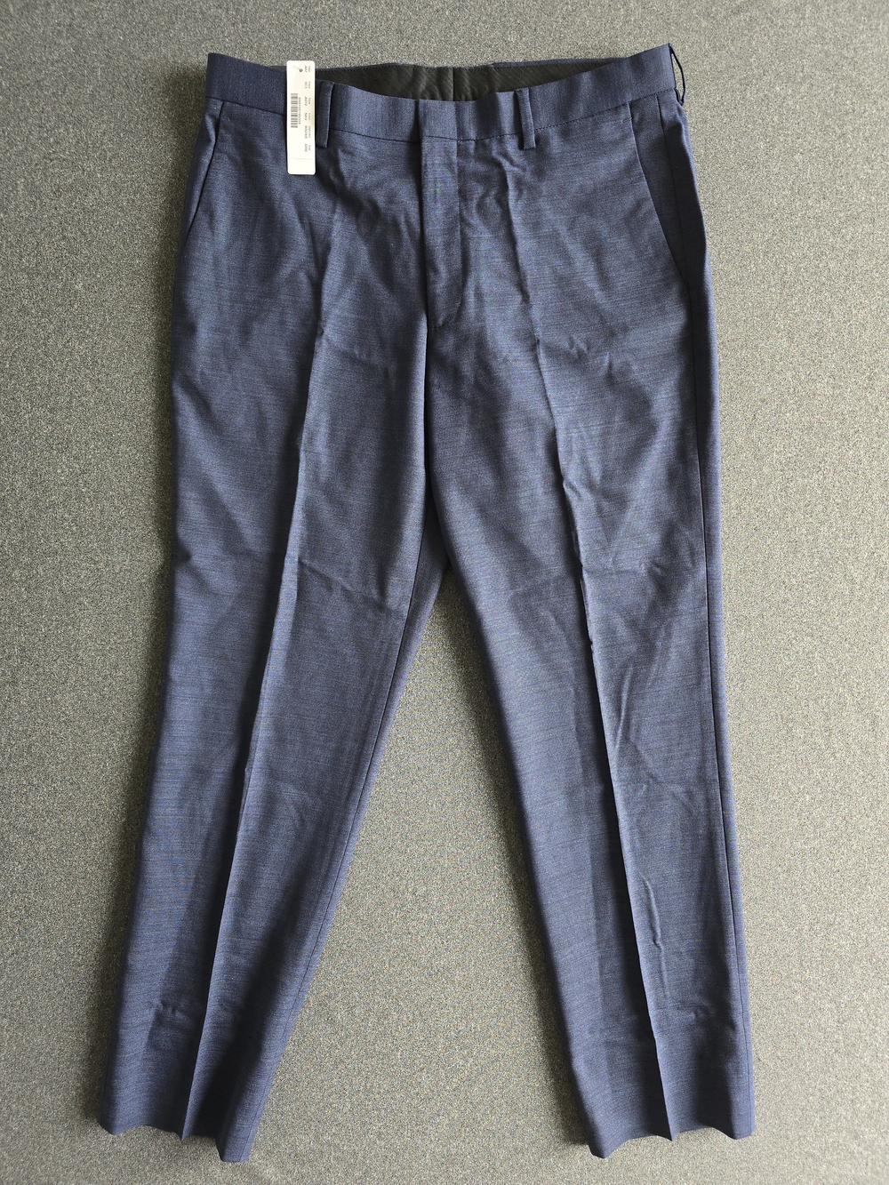J.Crew Ludlow Dress Pants Men's 32x30 Navy Four Season Wool Stretch Classic Fit